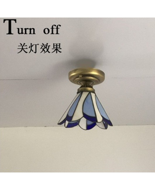 Baohua Tiffany European Family Room Ceiling Light New Product Promotion Hotel Non standard Engineering Light Wholesale