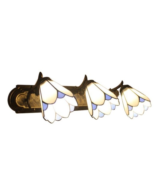 Manufacturer wholesale natural agate stone wall lamp Tiffany retro living room bar villa classical wall lamp special price