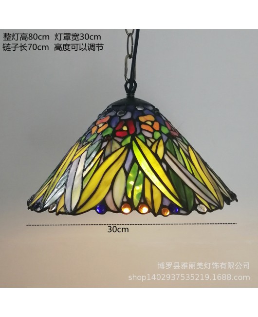 Baohua Tiffany Blue Mediterranean Non standard Engineering Pendant One piece dropshipping, simple and creative art lighting fixtures