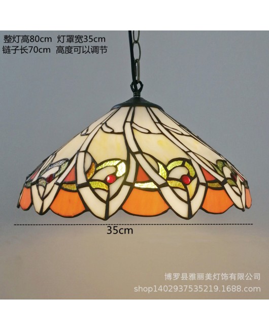 Baohua Tiffany Blue Mediterranean Non standard Engineering Pendant One piece dropshipping, simple and creative art lighting fixtures