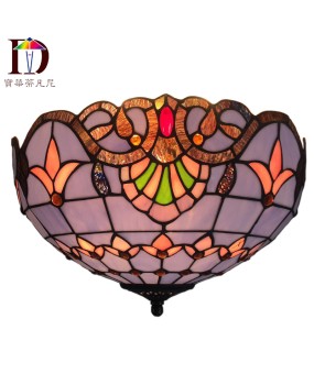 Lighting manufacturer direct sales Tiffany ceiling light new promotion Baroque living room hotel KTV club engineering light