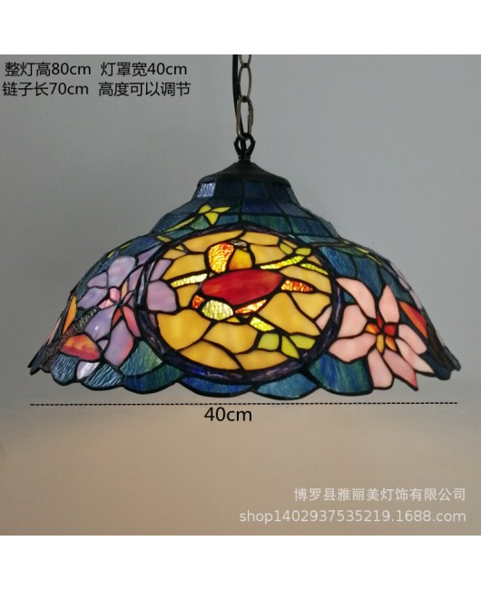 Baohua Tiffany Blue Mediterranean Non standard Engineering Pendant One piece dropshipping, simple and creative art lighting fixtures