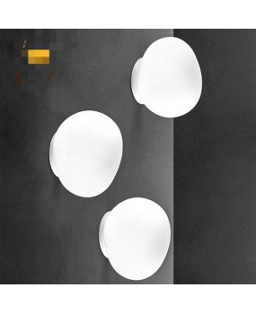 Italy Gregg Hotel Bedhead Pebble Wall Light Nordic Creative Study Living Room Corridor Bedroom Ceiling Light