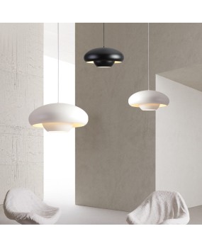 Nordic Restaurant Bar Bar Japanese Cream Style Mushroom Study Island Terrace Milk Tea Shop Single Head LED Pendant Light