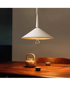 Nordic Stretchable Pendant Light, Simple Living Room and Bedroom, Creative Designer, Surprising and Silent Wind, Internet Celebrity, Elevating LED Restaurant Light