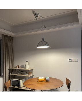 Nordic designer pendant light, modern and minimalist bedroom, study, island, Bauhaus, creative personality, movable restaurant light