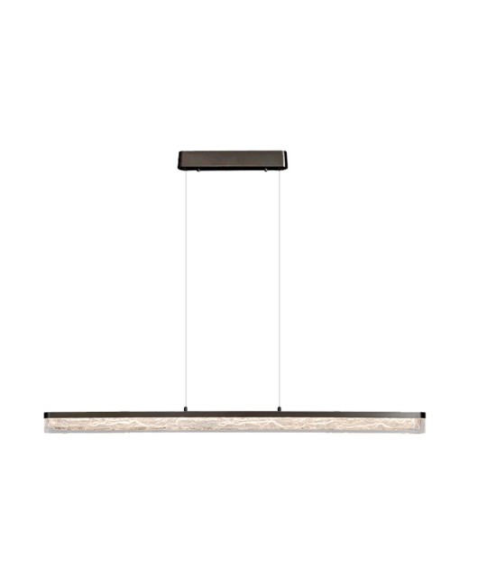 All copper minimalist light luxury restaurant pendant lamp, modern minimalist dining table and bar table lamp, Italian high-end straight bar restaurant lamp