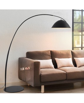 Nordic minimalist luxury living room fishing lamp, floor lamp, bedroom creative designer, internet famous sofa, vertical table lamp