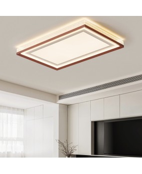 Modern minimalist and atmospheric home living room ceiling light rectangular eye protection intelligent minimalist high-end light luxury hall main light