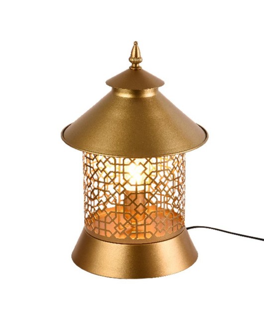 Southeast Asian Thai style decorative table lamp, club model room, homestay, inn, retro restaurant, coffee shop, lighting fixtures