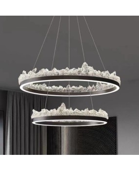 Modern light luxury iceberg living room pendant light Italian minimalist Nordic designer luxury high-end atmospheric bedroom dining room light