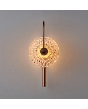 Light luxury living room background wall light 2022 new designer model room bedroom bedside lamp corridor wall light