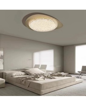 Italian minimalist bedroom ceiling light, modern minimalist and high-end designer with cobblestones, high-end master bedroom and study lighting fixtures