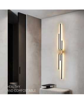 Modern minimalist wall lamp, living room TV background wall lamp, light luxury high-end staircase strip wall lamp, bedroom bedside wall lamp