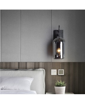 Bedlight, Wall Light, Bedroom, Nordic Creative Homestay Hotel, Background Wall Light, Corridor Light, Luxury Glass Wall Light