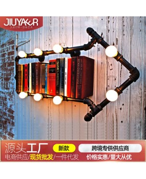 American LOFT retro wall lamp industrial style bar network coffee restaurant corridor wall water pipe decorative lighting fixture