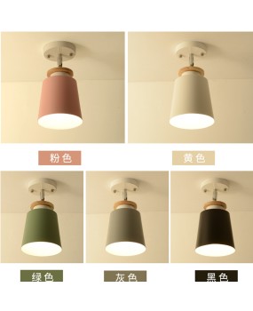 Corridor lights, simple and modern entrance lights, Nordic corridor ceiling lights, original wooden doors, living rooms, bay windows, dressing rooms, lighting fixtures