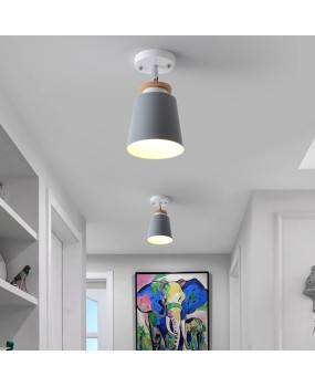 Corridor lights, simple and modern entrance lights, Nordic corridor ceiling lights, original wooden doors, living rooms, bay windows, dressing rooms, lighting fixtures