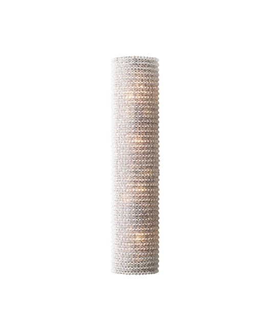 American retro long crystal wall lamp Nordic minimalist light luxury living room background wall corridor bedroom bedside lamp wall lamp