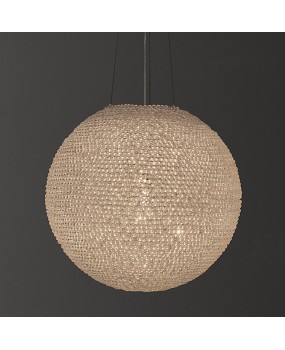 American style countryside minimalist personalized creative living room lamp dining room globe villa bedroom light luxury circular crystal chandelier