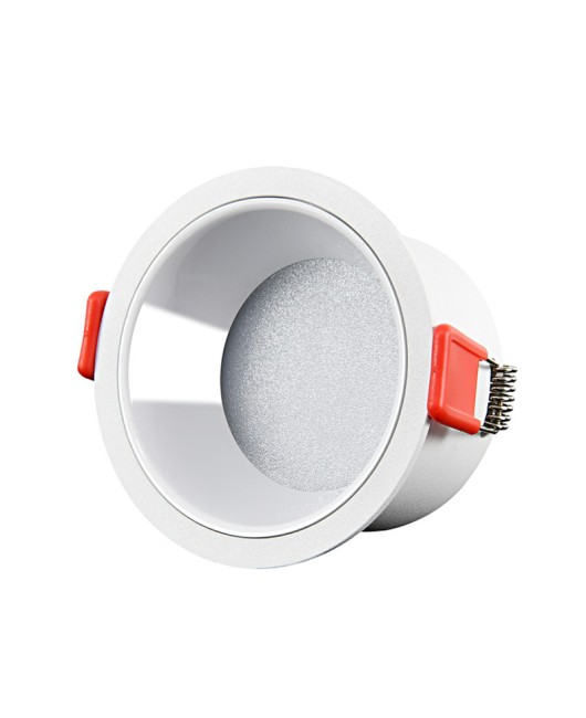 Anti glare tube light full voltage surface mount high color rendering household embedded ceiling hole light, living room hole light, hotel bucket light