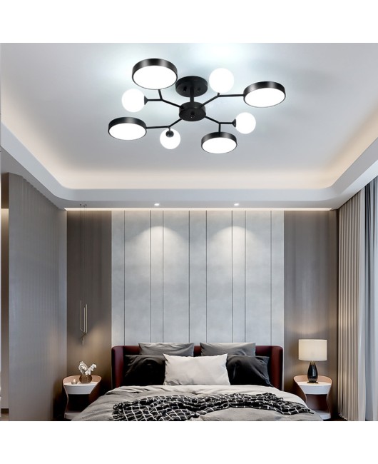 Nordic lighting fixtures, living room lights, hall ceiling lights, creative simplicity, home use bedroom LED small unit dining room ceiling lights