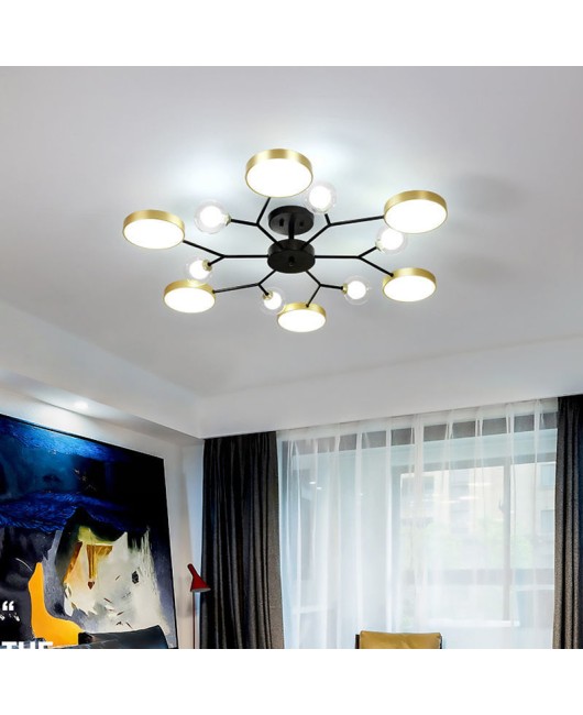 Nordic lighting fixtures, living room lights, hall ceiling lights, creative simplicity, home use bedroom LED small unit dining room ceiling lights