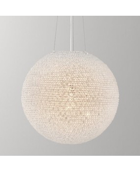 American style countryside minimalist personalized creative living room lamp dining room globe villa bedroom light luxury circular crystal chandelier