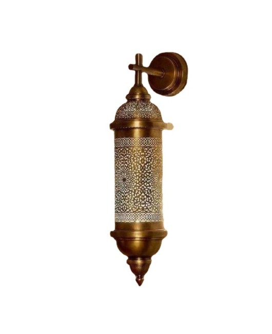 Full copper wall lamp, Southeast Asian Arabic hollow antique style, coffee shop restaurant, church, hotel corridor, solder wall lamp