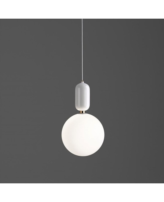 IC lighting wholesale Nordic minimalist bedside pendant light living room dining room bedroom study minimalist glass lighting