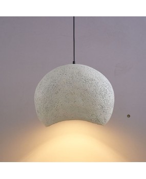 Nordic Japanese Wabi Sabi style pendant lamp restaurant bedside study tea room pebble Zen industrial style designer stone lamp