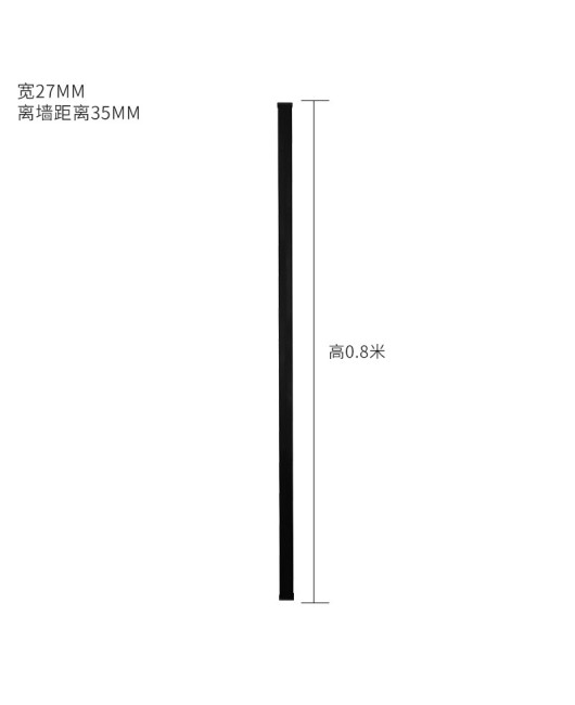 Minimally designed long strip wall lights with illuminated sides for living rooms, bedrooms, headboards, corridors, LED wall lights wholesale, outdoor waterproof