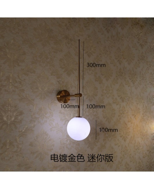 Minimally Nordic Postmodern Line Wall Lamp Bedhead Bedroom Living Room Entrances Corridor Home Interior Wall Lamp