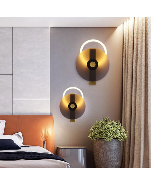 Nordic background wall decoration wall lamp, modern and simple acrylic living room, bedroom, bedside wall, corridor, staircase wall lamp