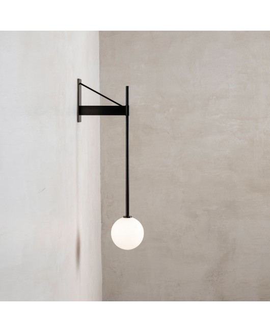 Nordic minimalist line living room wall lamp bedside bedroom designer model room postmodern linear LED creative wall