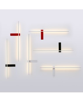 Wholesale Nordic minimalist decorative wall lights, living room, dining room, bedroom, aisle, personalized and creative, horizontal and vertical long strip LDE wall lights