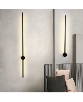 Minimalist strip wall lamp, modern minimalist Nordic living room, bedroom, bedside, hotel corridor, LED lighting fixtures