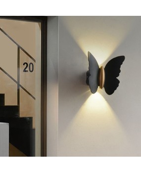 Wholesale outdoor wall lights, butterfly wash wall lights, simple modern staircase hallway wall lights, courtyard balcony wall lights, entrance hall lights