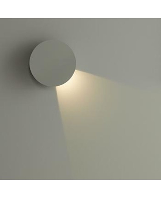 Modern minimalist LED circular wall light creative light and shadow living room background wall staircase bedroom bedside atmosphere engineering light