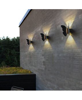 Wholesale outdoor wall lights, butterfly wash wall lights, simple modern staircase hallway wall lights, courtyard balcony wall lights, entrance hall lights