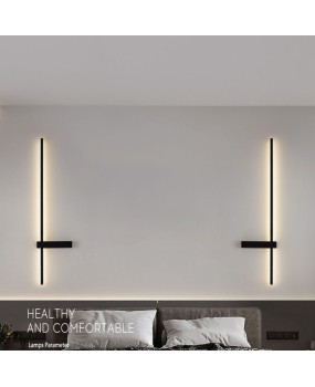 Wholesale of lamps, minimalist long strip wall lamps, living rooms, bedrooms, study rooms, exhibition halls, model rooms, corridors, entrances, LED lights