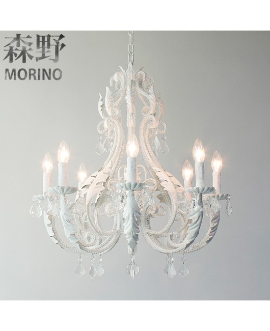 Senye Lighting French Chandelier Living Room Dining Room Bedroom Villa Homestay Creative Iron Chandelier