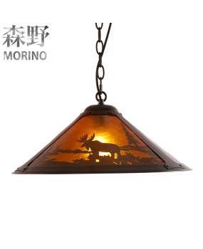 Senye Lighting American style countryside wrought iron small pendant lamp, living room bedroom bedside villa, homestay, creative small hanging lamp