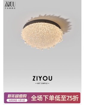 Ziyou all copper corridor light corridor light modern luxury high-end designer new round entrance foyer desk lamp