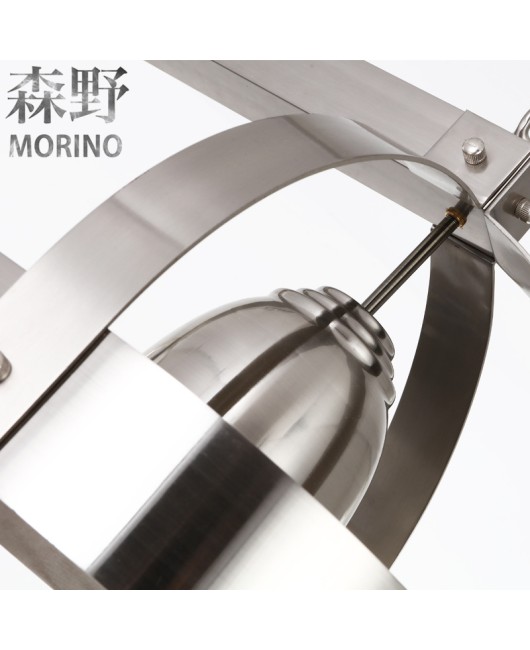 Morino Lighting American style countryside stainless steel chandelier, living room, dining room, bedroom, villa, homestay, coffee shop, clubhouse, no