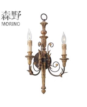 Morino Lighting American Country Wooden Lamp Living Room Dining Room Bedroom Villa Homestay Coffee Shop Clubhouse Wooden Pendant Light