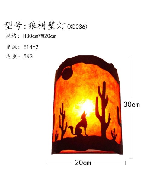 Senye Lighting Special Offer American Rural Antlers Wall Lamp Living Room Bedroom Villa Homestay Corridor Entrance Wall Lamp