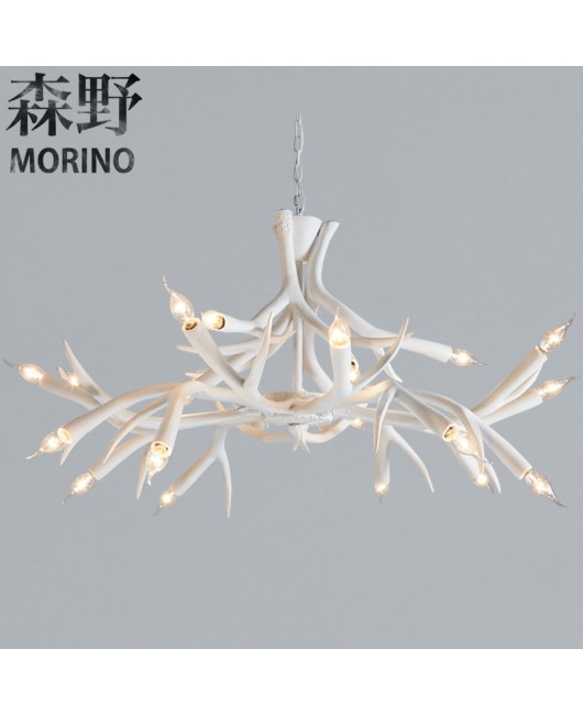 Morino Lighting American Country Wooden Lamp Living Room Dining Room Bedroom Villa Homestay Coffee Shop Clubhouse Wooden Pendant Light