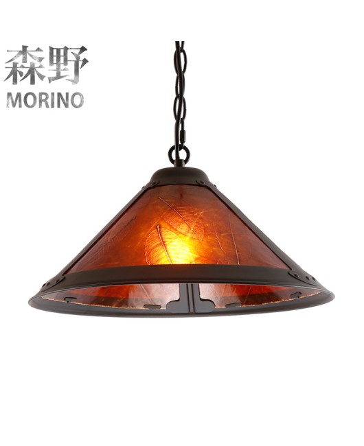 Senye Lighting American style countryside wrought iron small pendant lamp, living room bedroom bedside villa, homestay, creative small hanging lamp