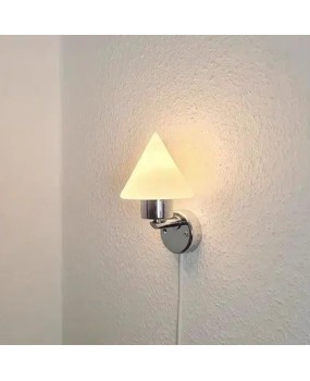 Space Age Nordic modern small wall lamp minimalist bedroom bedside lamp minimalist balcony hallway entrance staircase lamp